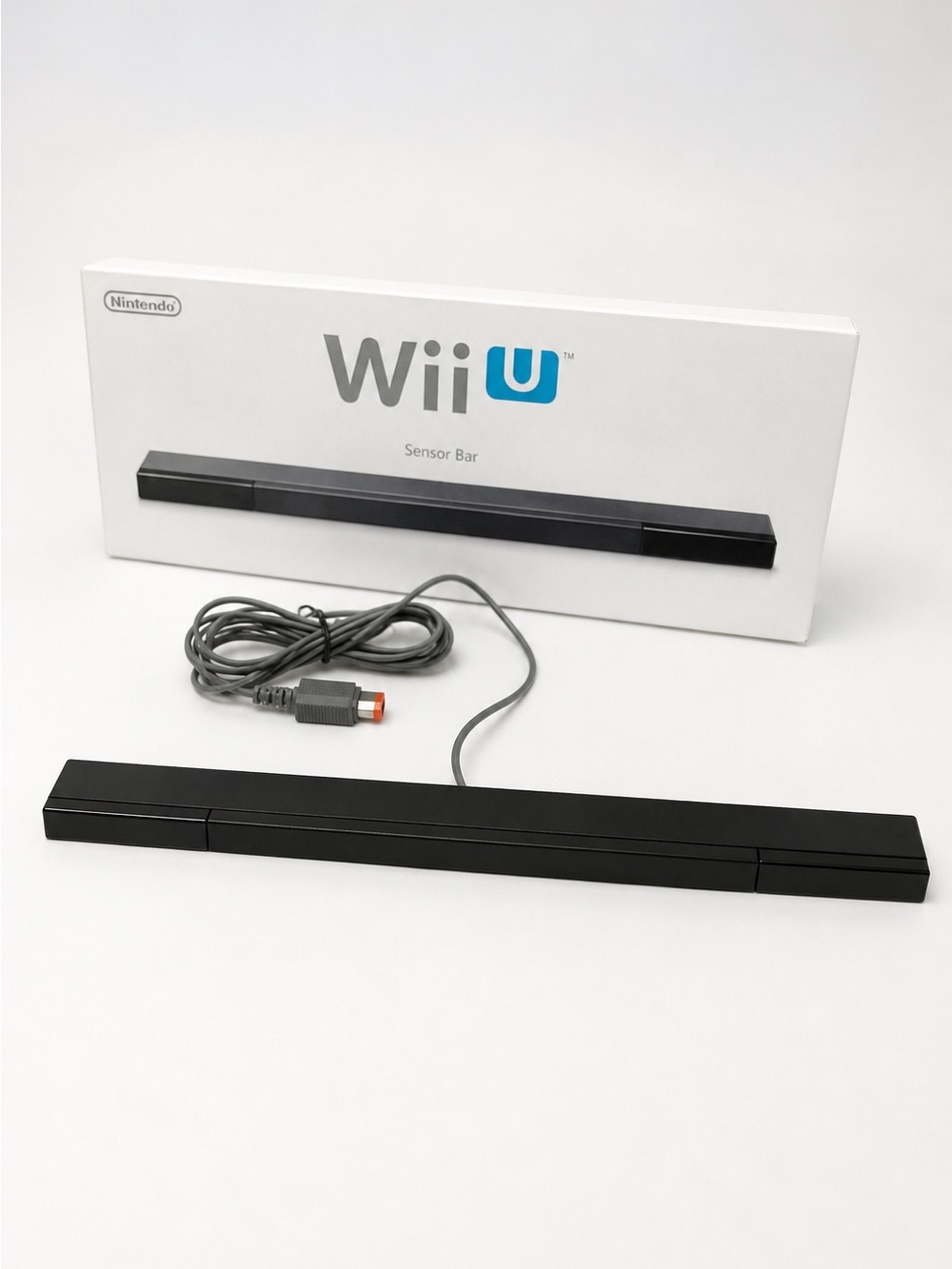 Nintendo Wii Wii U OEM Sensor Bar Black Motion Sensor Excellent Condition